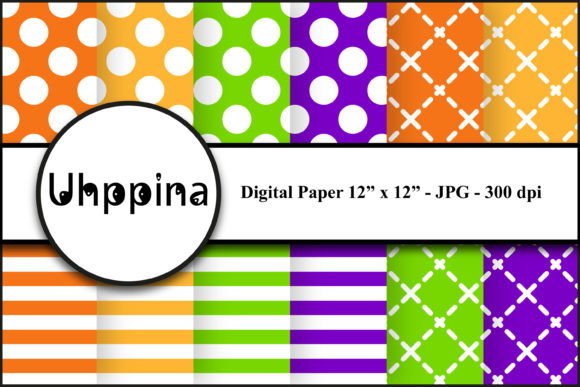 Kit Basic Halloween 2W Digital Paper
