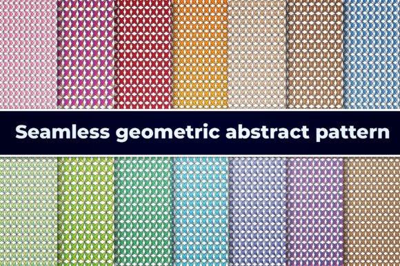 Seamless Geometric Abstract Pattern: Your Versatile Design Solution for Real-World Creativity