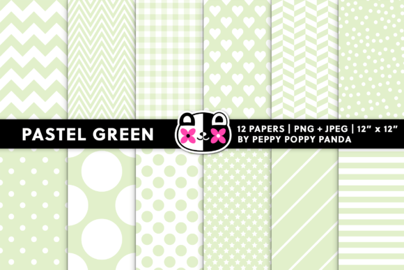 Seamless Pastel Green Digital Papers: The Quiet Powerhouse for Designers and Makers
